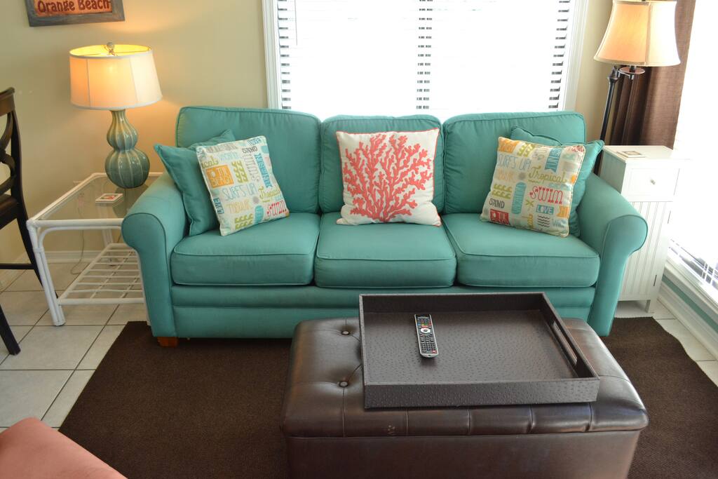 View of living area