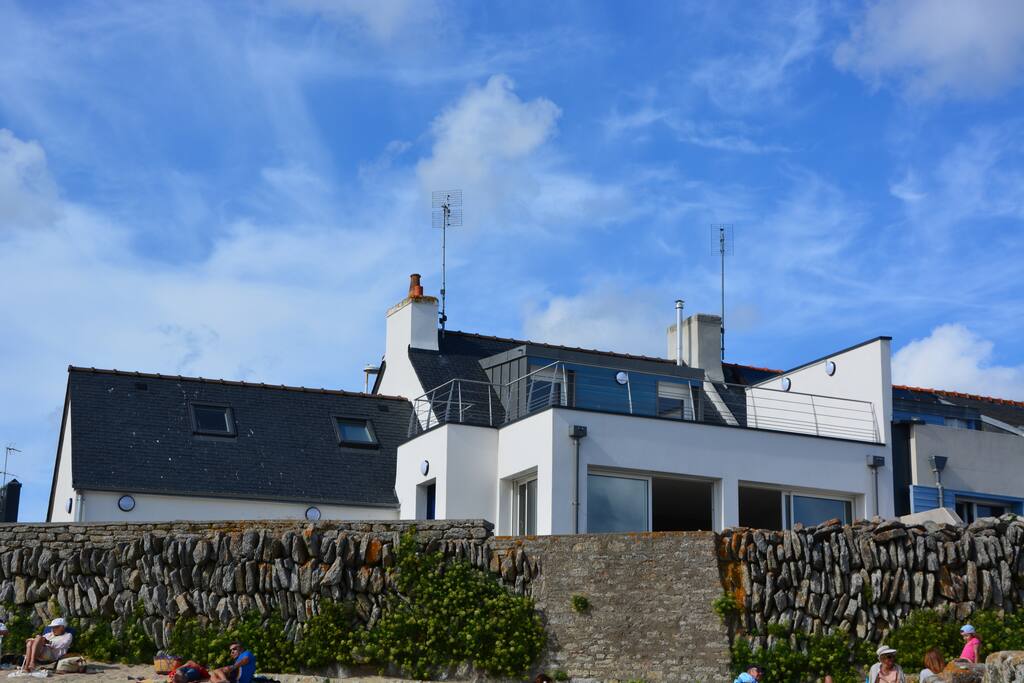la dernière maison avant la plage