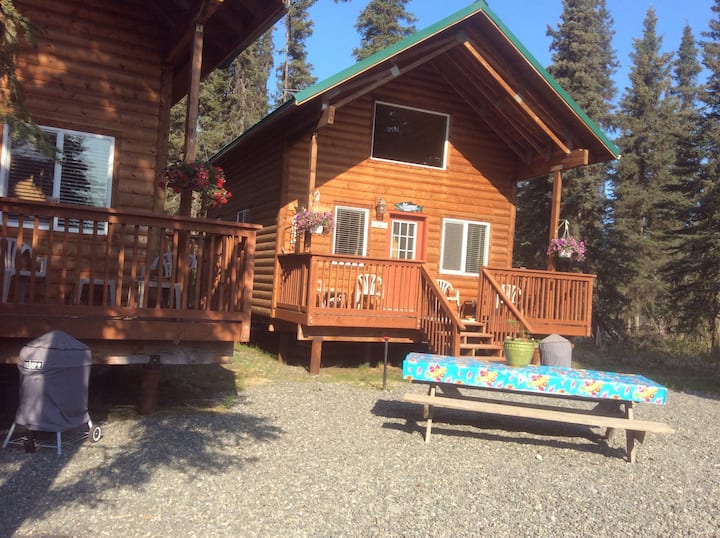 Cabins on the Kenai River Cabins for Rent in Soldotna, Alaska, United