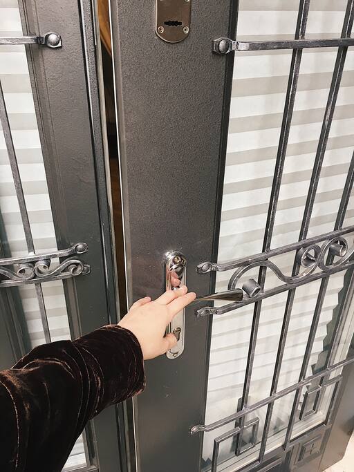 Door to the apartment