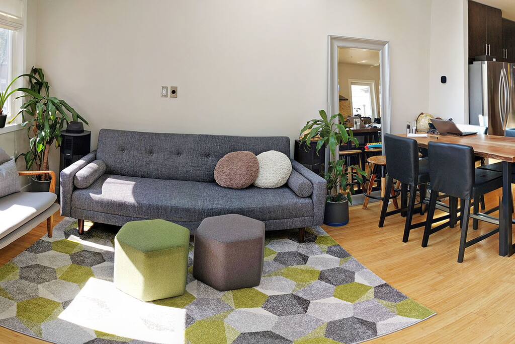 Airbnb main floor (shared with home owner)