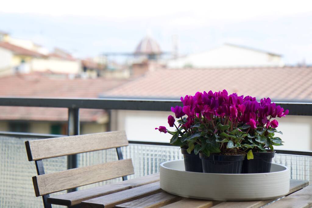 the balcony on the Dome