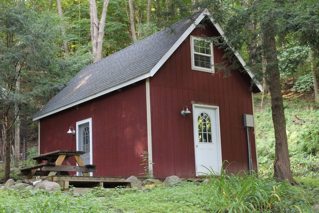 Outside view of cabin