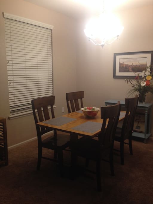 Dining area