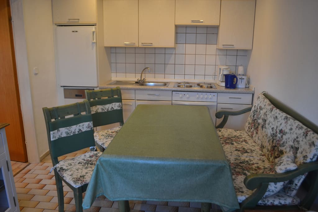 Wohnraum/Küche Ferienwohnung