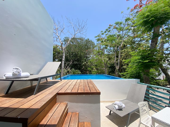 ❤️ Brand New Villa ❤️ Maid Daily ✅ Steps To Beach 🏖 - México