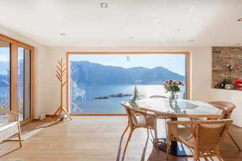 Einzigartiger Lago-Maggiore-Blick, 360°-Terrasse