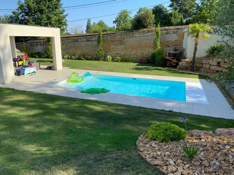 Modern villa with pool