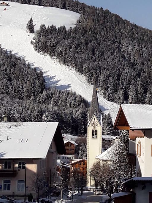 A due passi dal centro e dalle piste