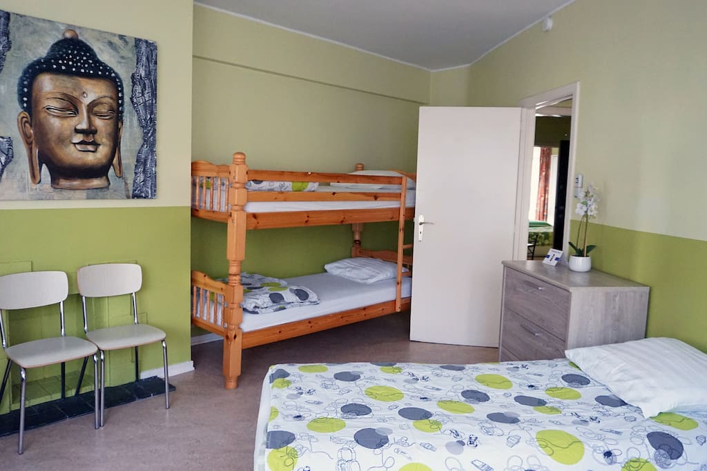 Chambre ouverte - Open bedroom
