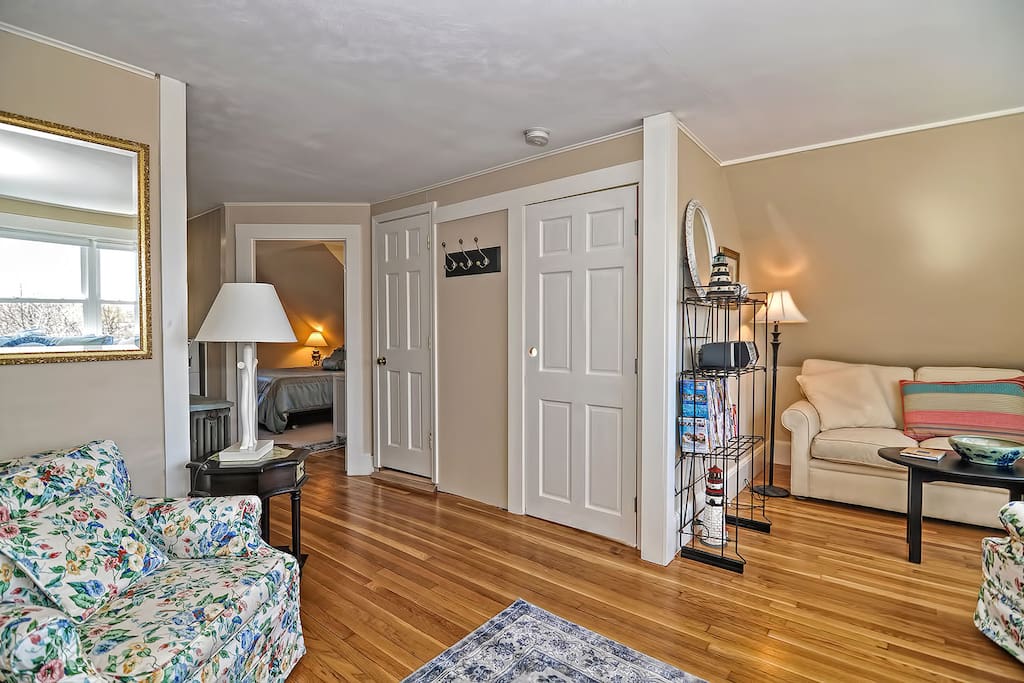 Helen's Way-There are multiple seating areas in the living room, including a