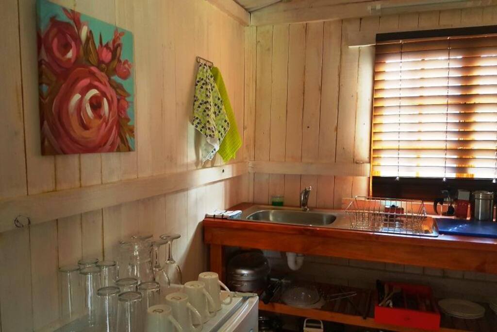 Fully equipped kitchen