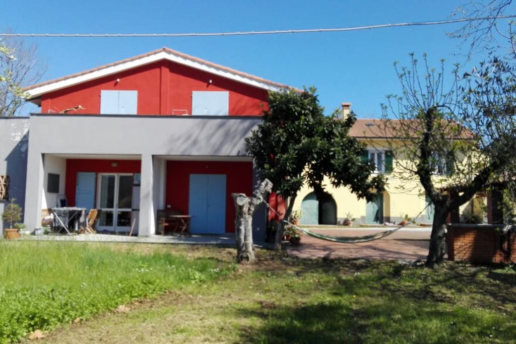 L'agriturismo - The farmhouse.