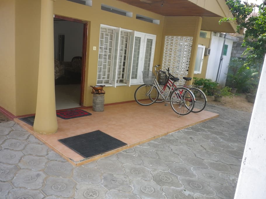 at Entrance
