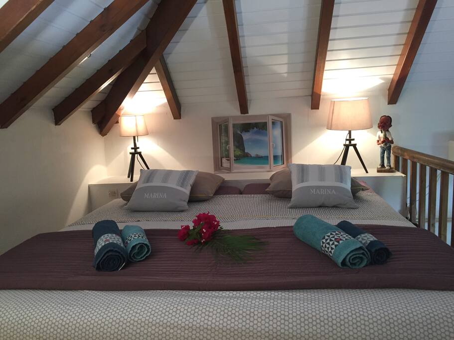 Chambre mezzanine.