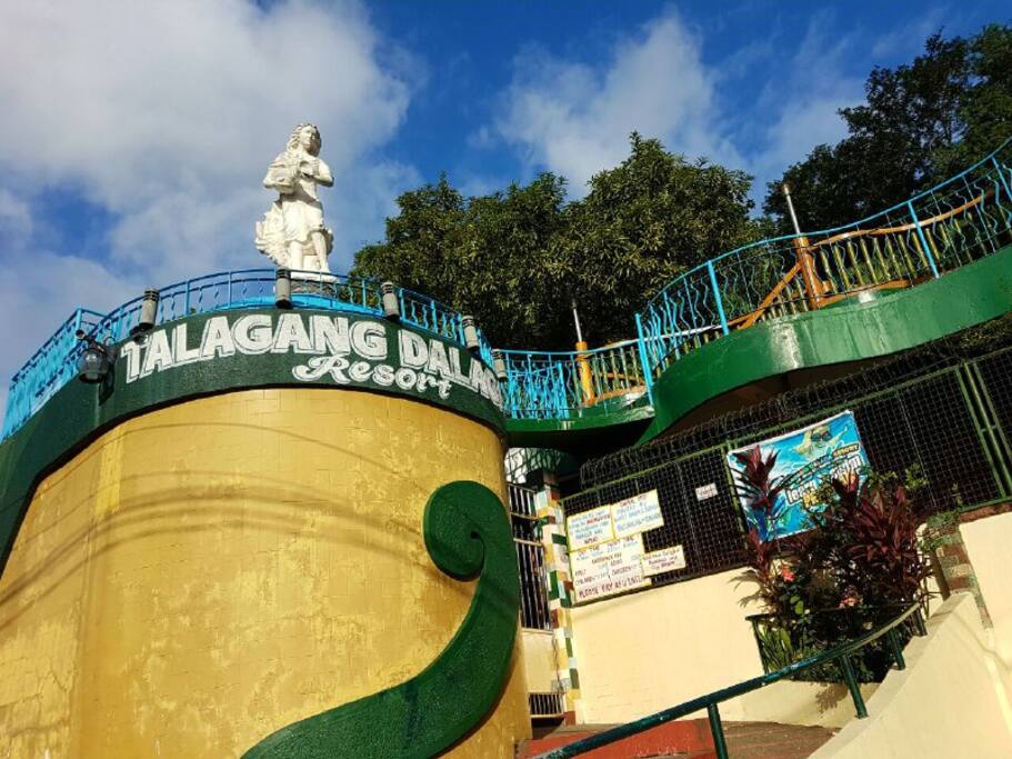 Resort entrance