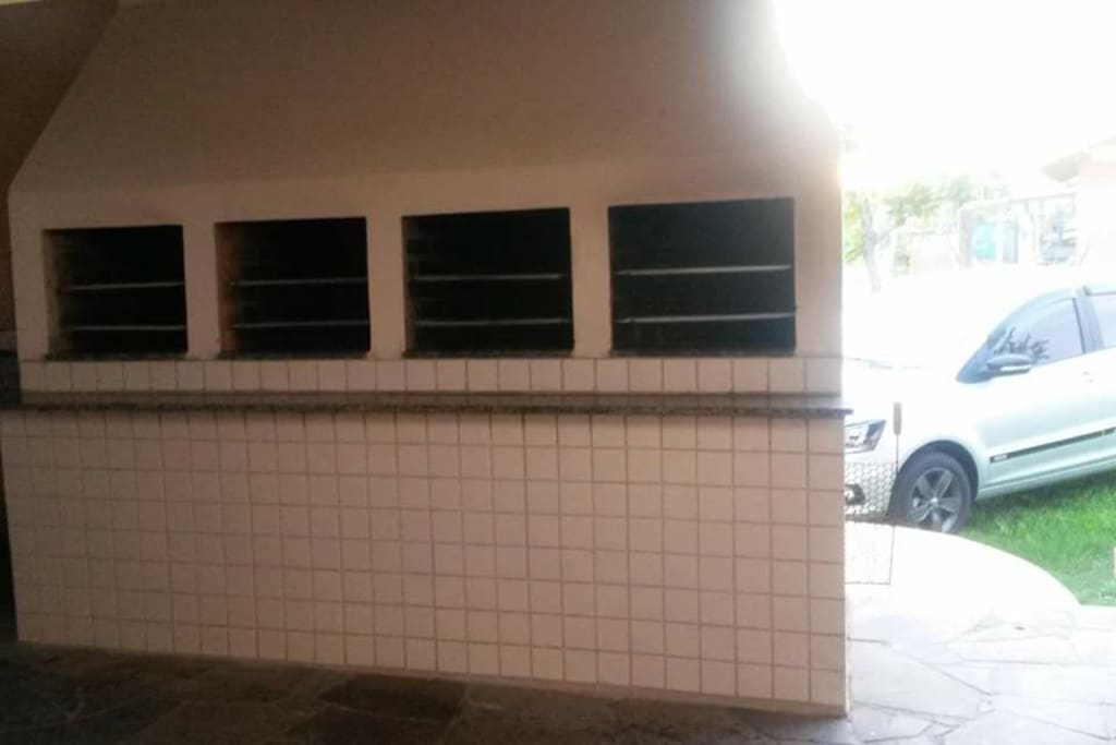 Quiosques com churrasqueiras