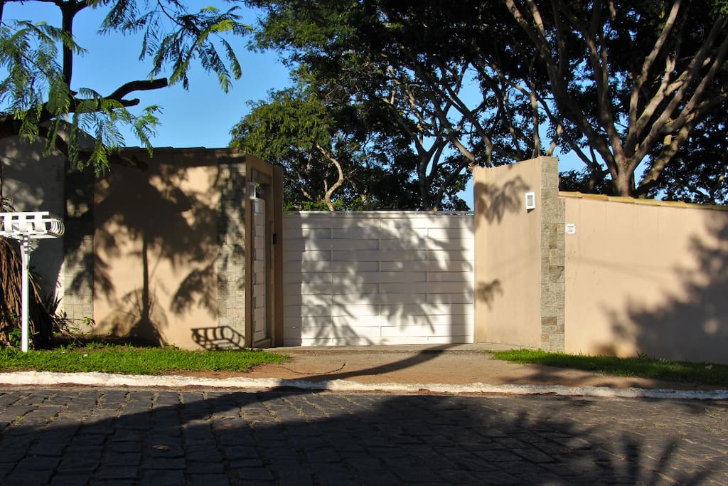 Portão da garagem