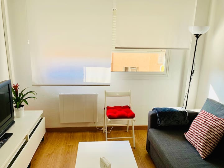 Salón con calefacción 