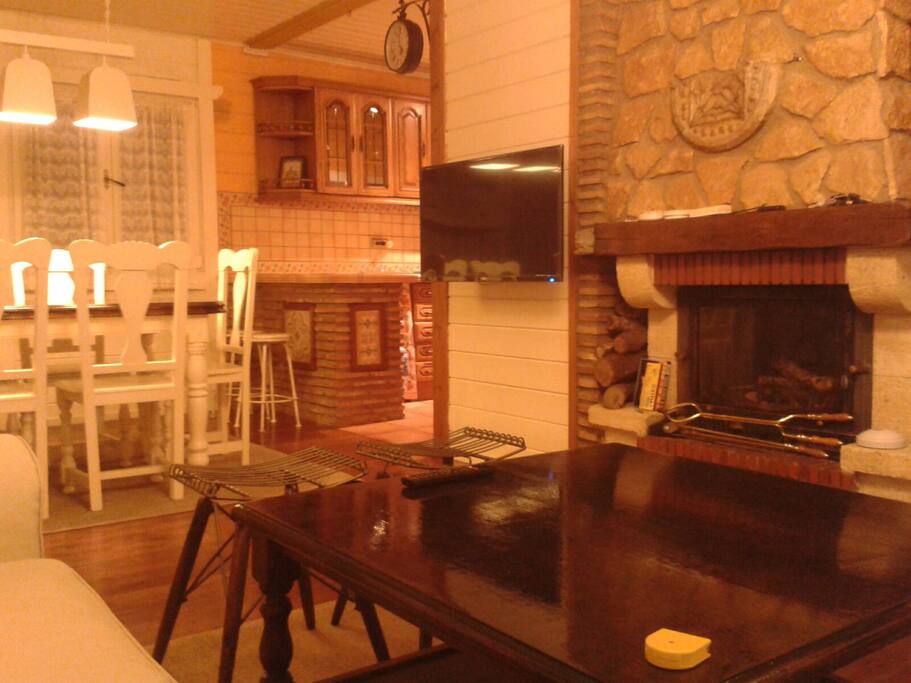 Chimenea de leña