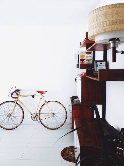 Closet with books, boardgames and other useful stuff.