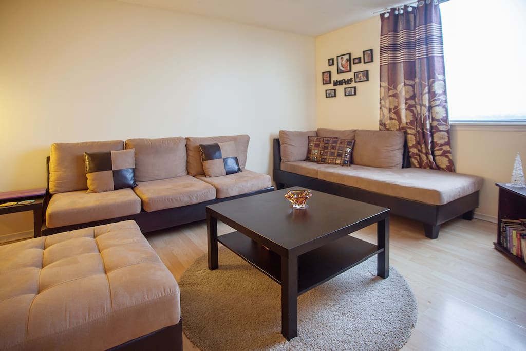 Spacious Living Room