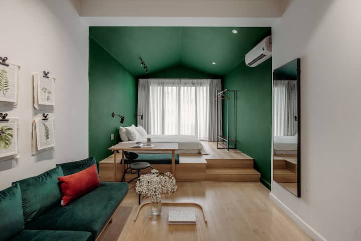 Botanist Lab cozy studio in Tan Dinh by CIRCADIAN