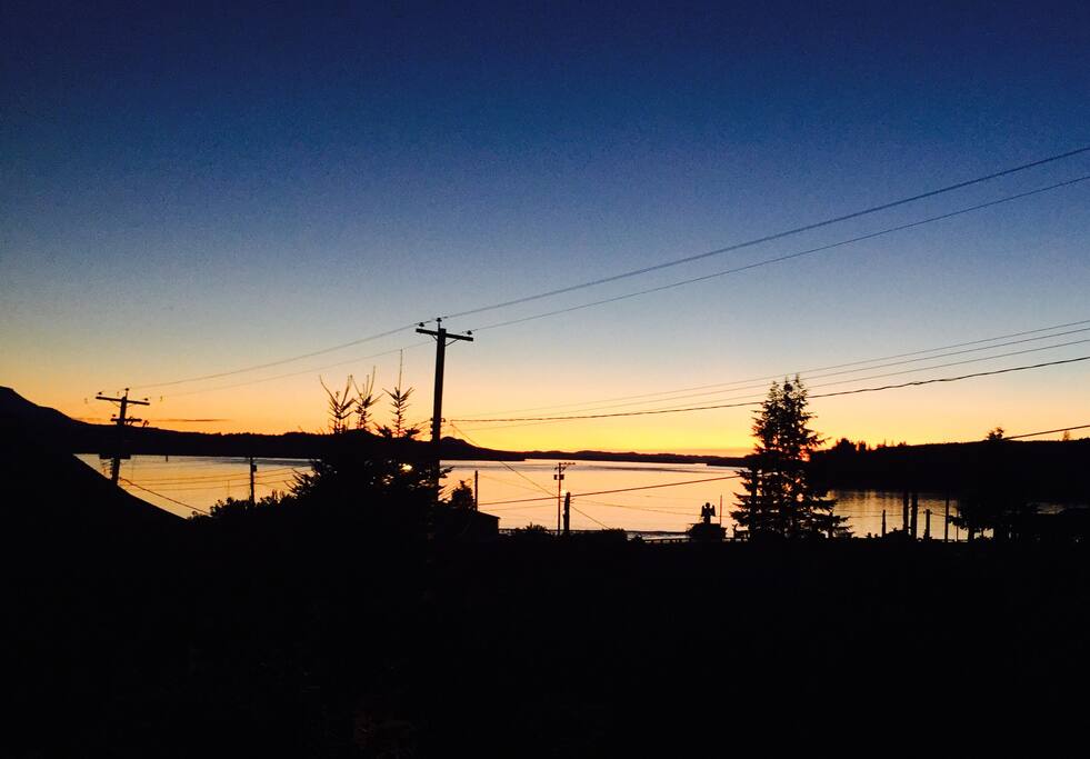 Sunset ~ Taken from the spa tub