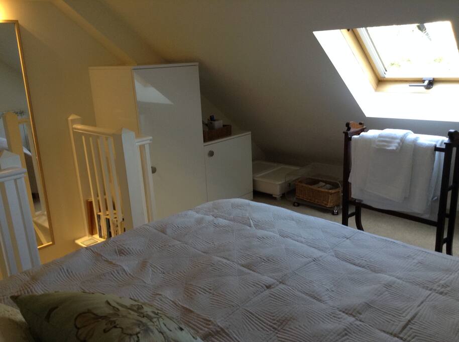 Upstairs bedroom area