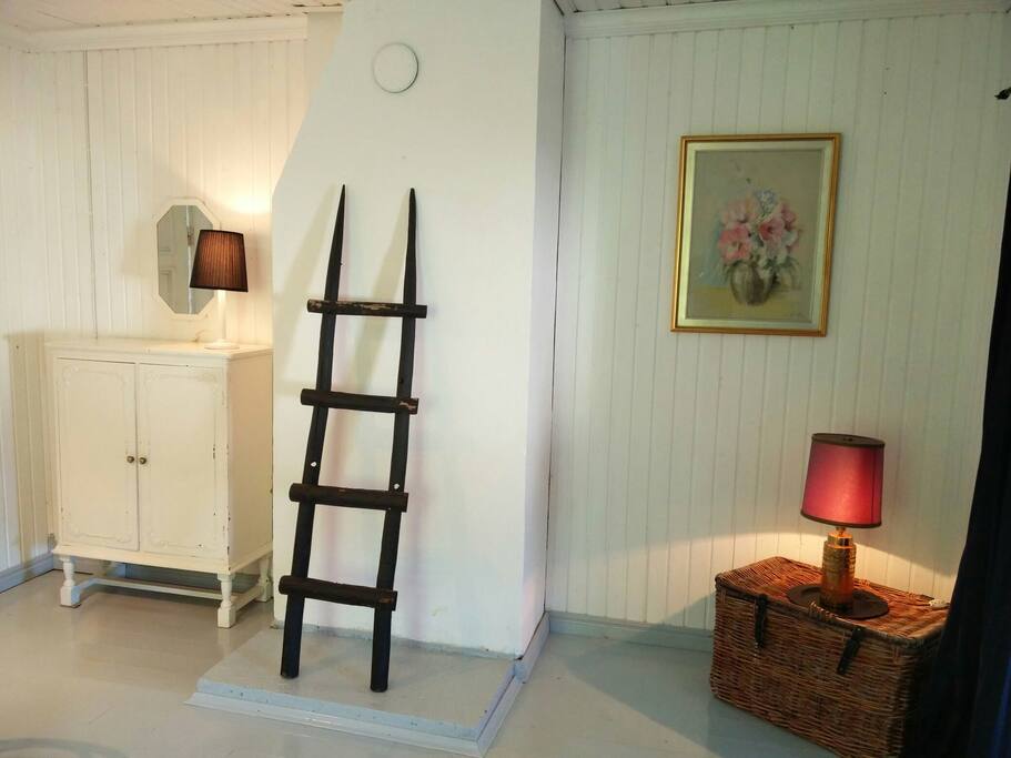 There are 2 closets where you can put your clothes in and hanging