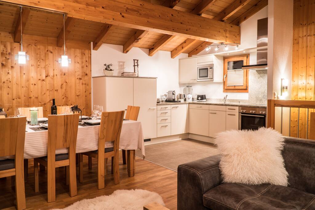 Kitchen and dining