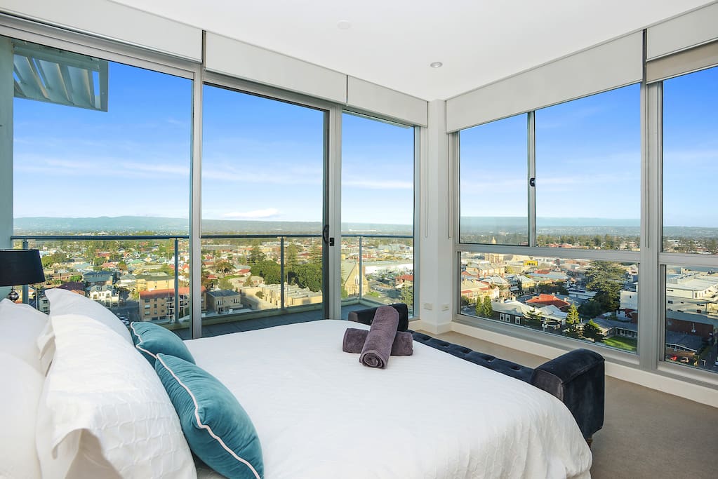 Ocean and hills views to die for.