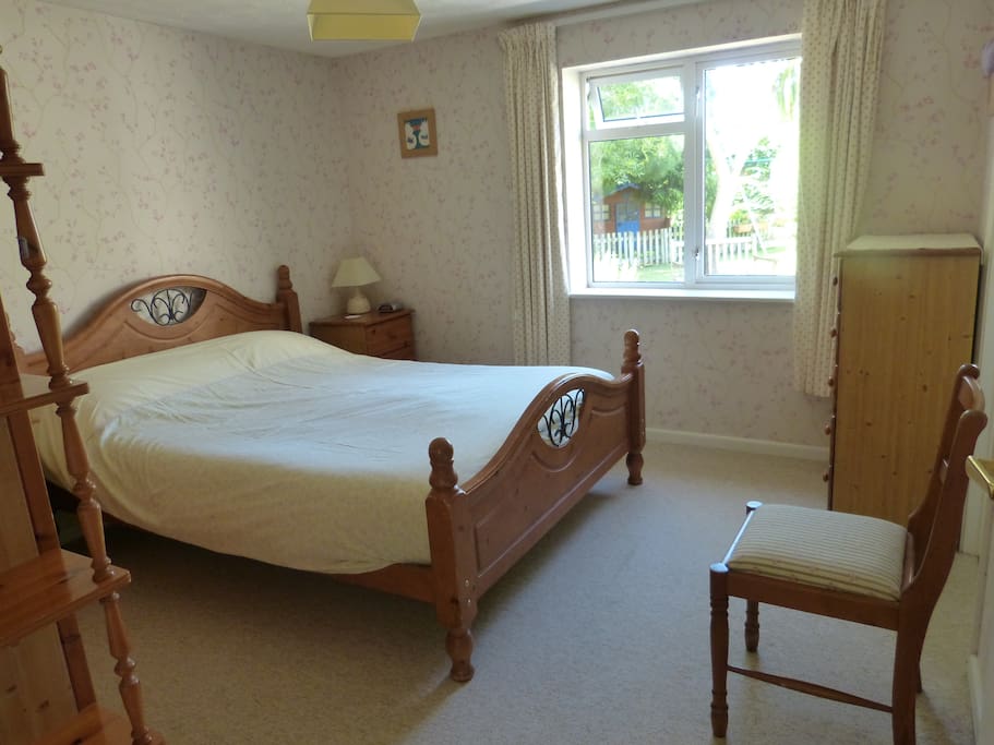 The master bedroom