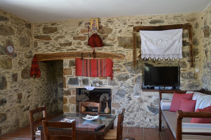 Дневната соба - Камин