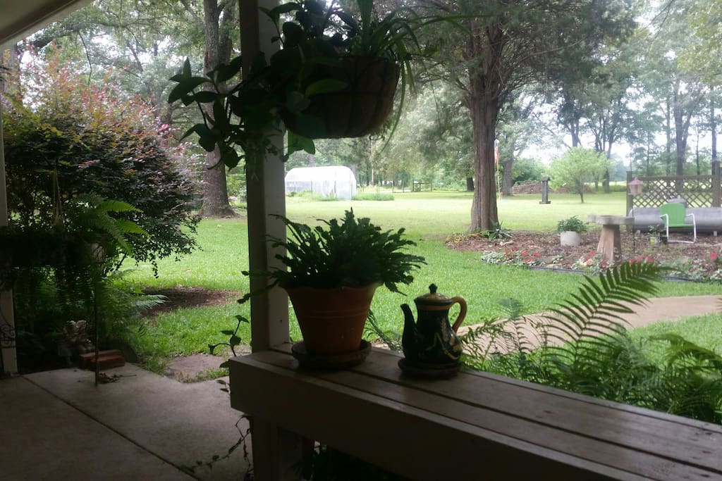 View from the front porch