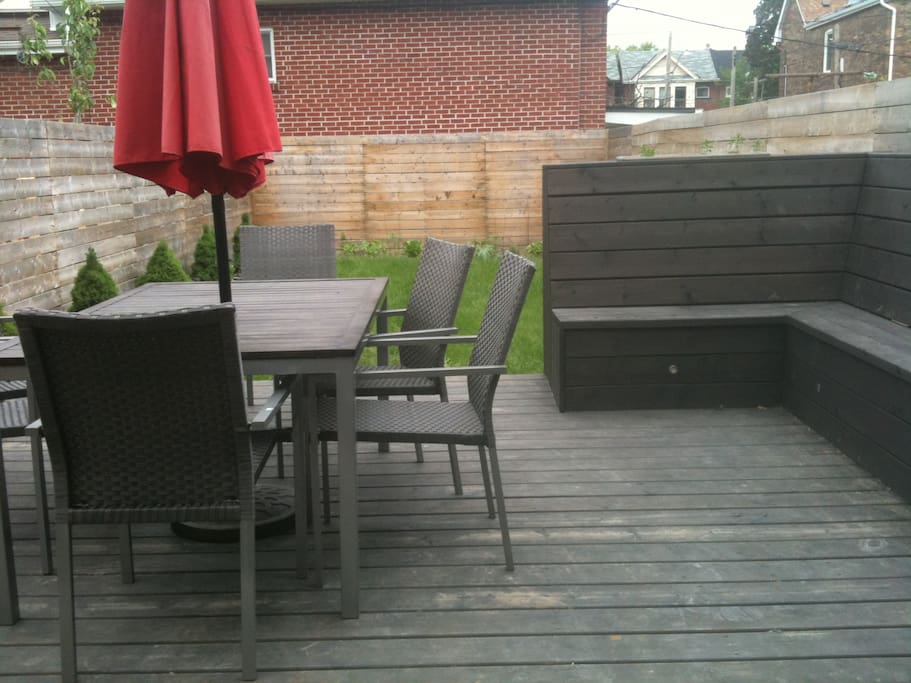 Large Backyard with BBQ