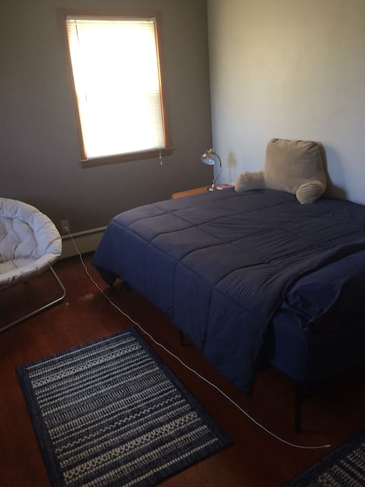 Private bedroom with queen bed