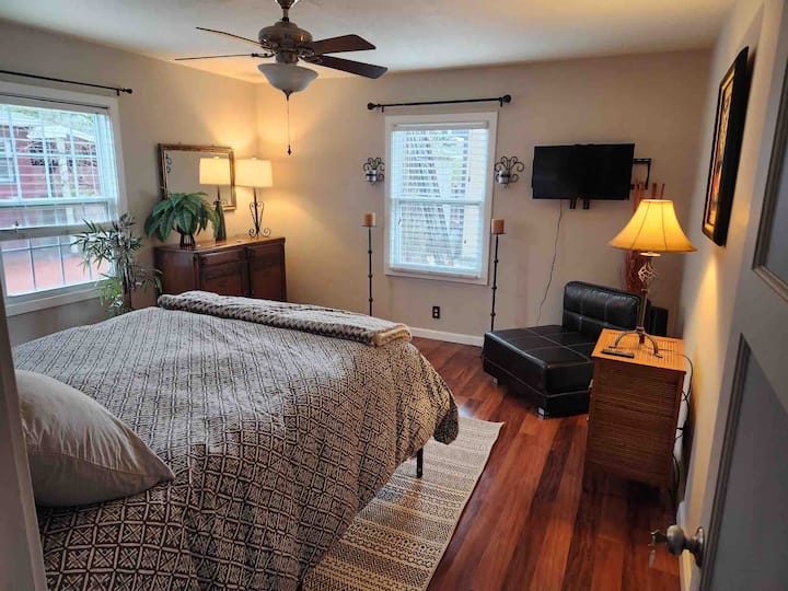 חדר שינה גדול - מיטה מלאה