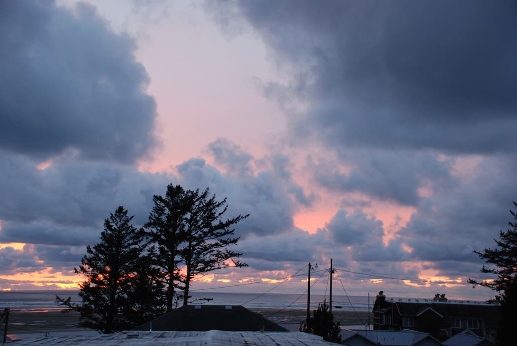 View from deck