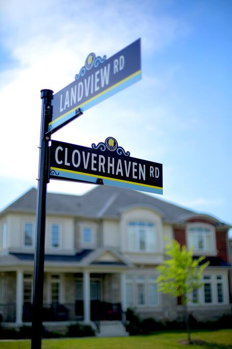 Corner house, located at the corner of Cloverhaven Rd & Landview Rd