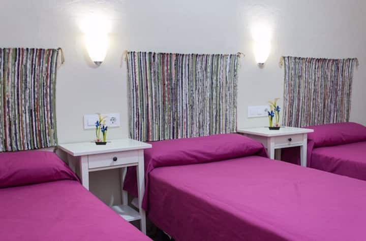 Pension Azahar - Superior Doble 2 Camas. Baño Privado - Tarifa Estandar - Seville
