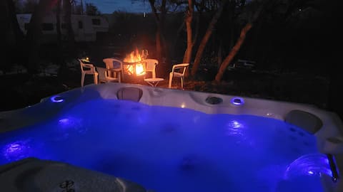No days like Snow days! especially in the Hot Tub