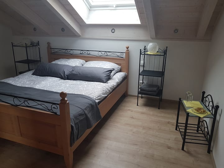 Double room 75 sqm between Augsburg and Munich