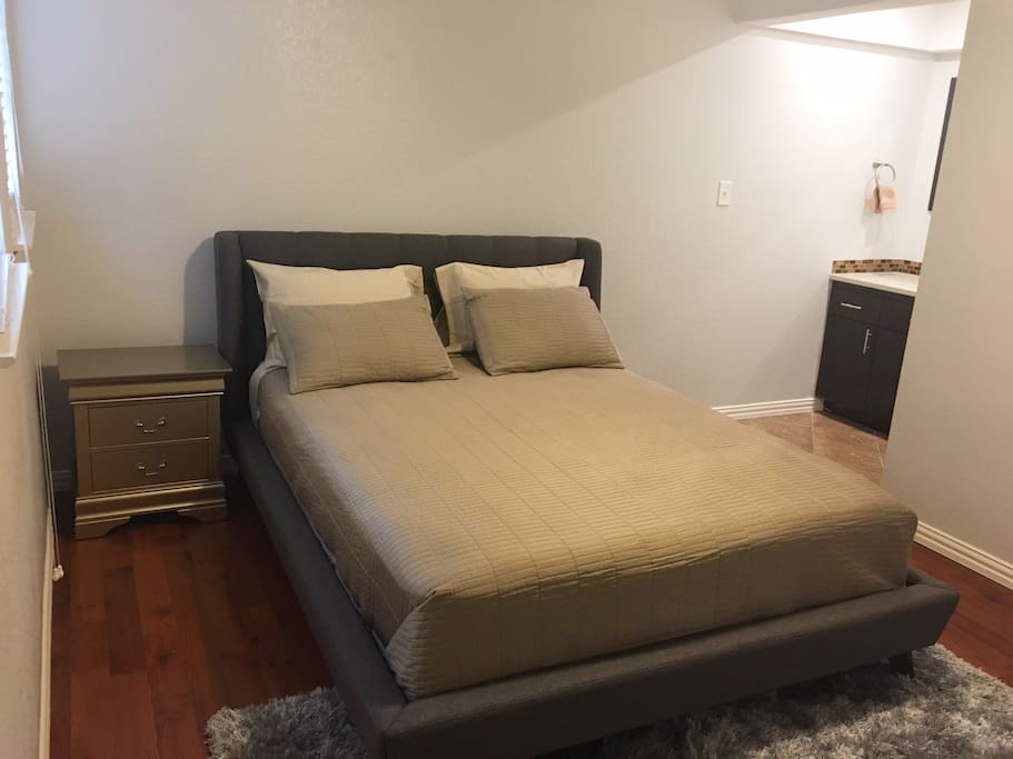 Bedroom with private bathroom