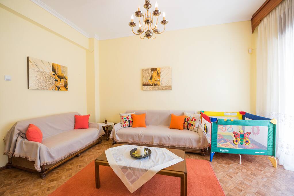 ONE OF THE TWO LIVING ROOMS