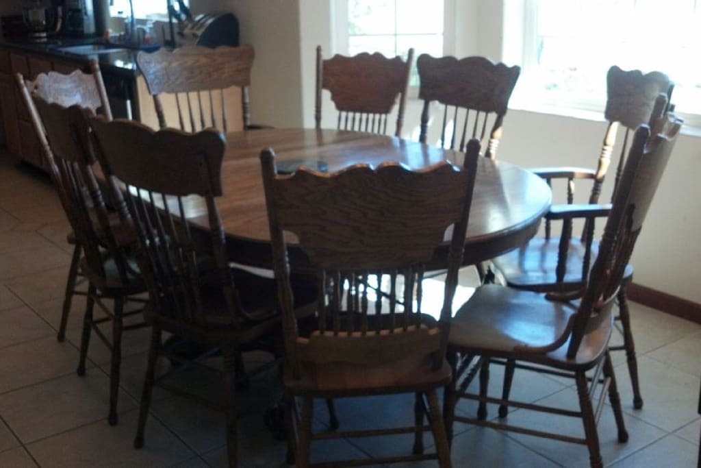 Dining room table