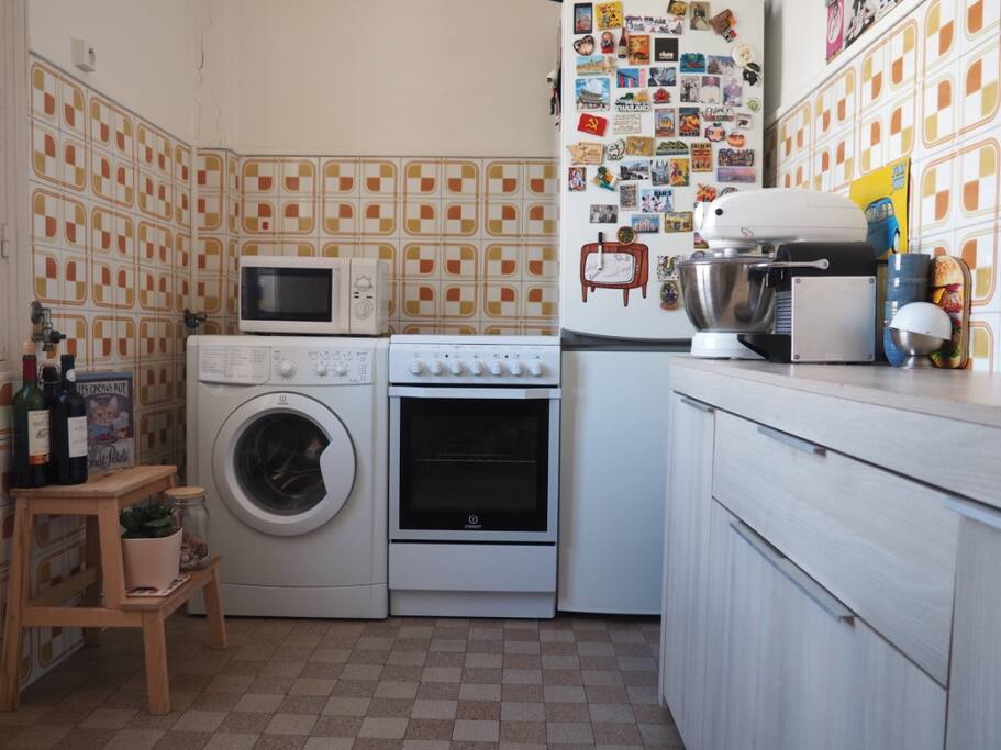 Une cuisine bien équipée