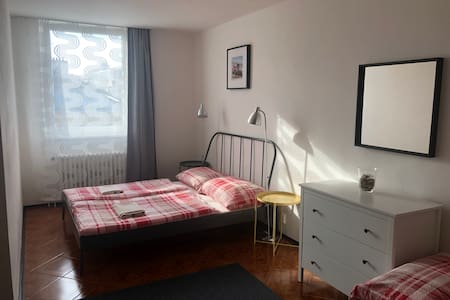 Private&New room for 2-3 people by Wenceslas sq.