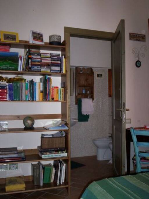 il bagno in camera