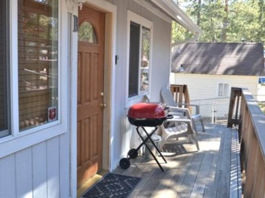 Deck with Grill